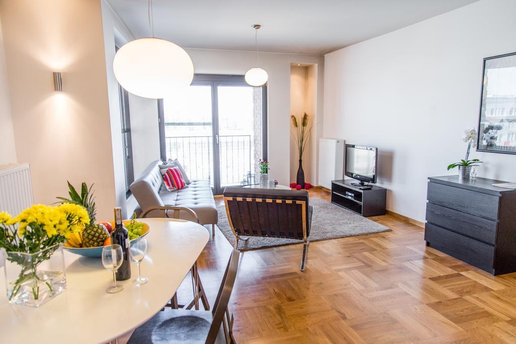 Modern Apartment In City Center Cracovia Exterior foto