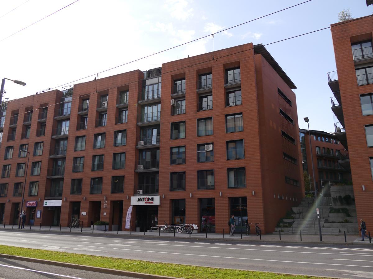 Modern Apartment In City Center Cracovia Exterior foto